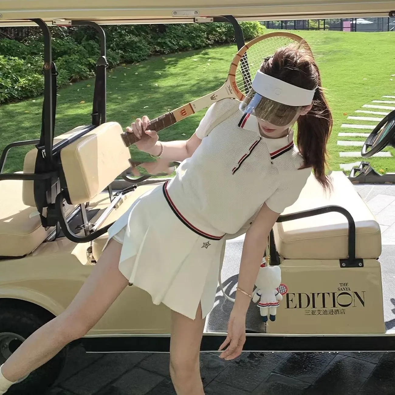 Golf Equipment For Women - طقم ملابس جولف نسائي صيفي من